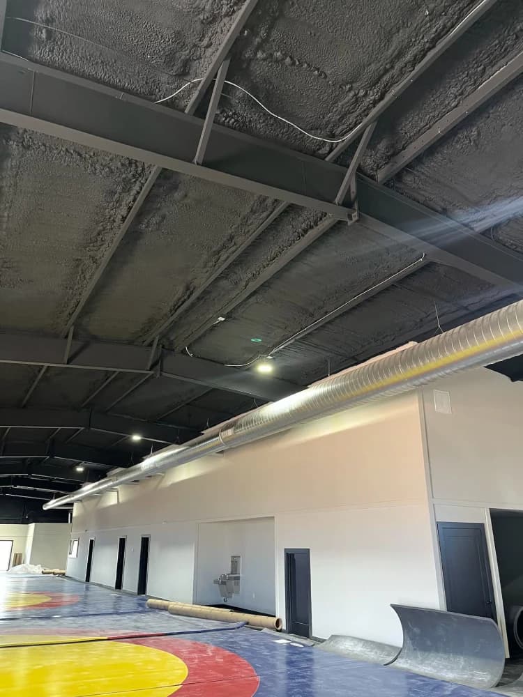 Ventilation upgrade at the Position Wrestling gym
