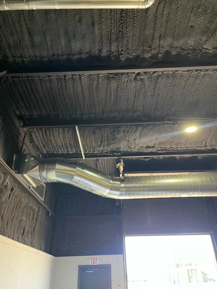 Exhaust ductwork installed by RCI