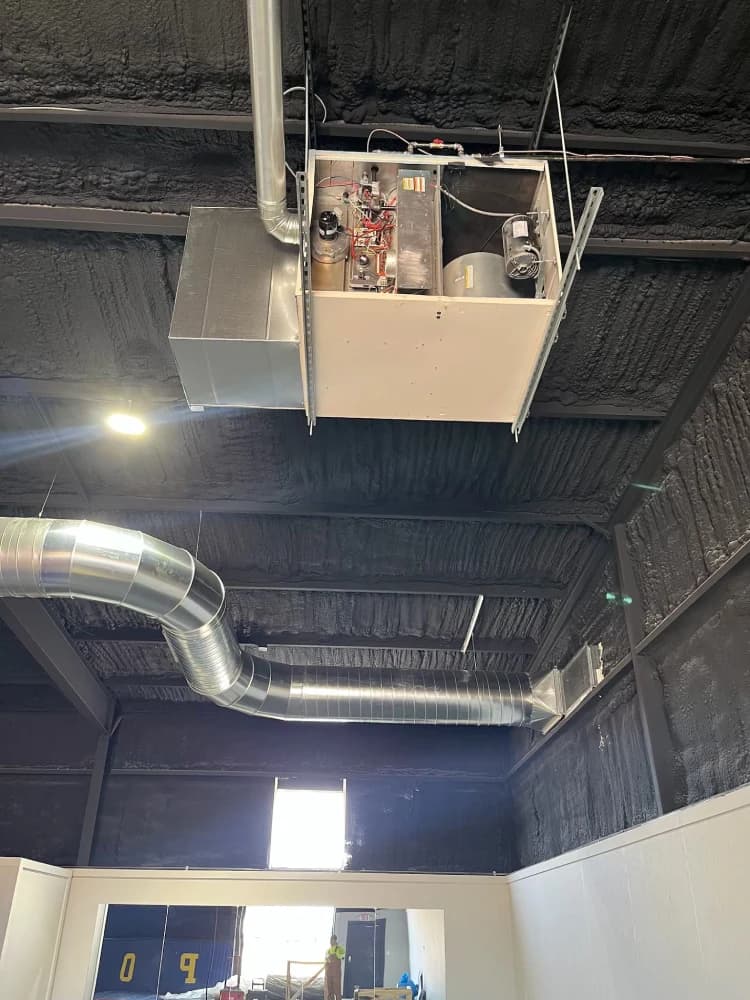 Rooftop exhaust and make-up air equipment