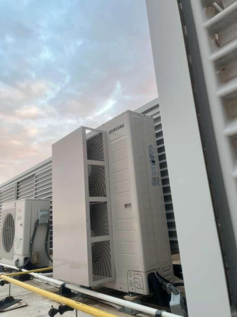VRF refrigerant piping and branch boxes